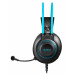 Наушники с микрофоном A4Tech Fstyler FH200U серый/синий 2м накладные USB оголовье (FH200U BLUE)