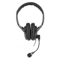 Наушники с микрофоном Sven AP-670MV черный 2.5м мониторные оголовье (SV-0410670MV)