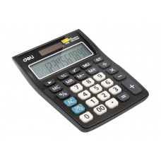 Калькулятор настольный Deli E1238black черный 12-разр.