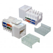 Модуль Lanmaster TWT-OK45UTP/5E-WH информ. KeystoneRJ45 кат.5E UTP бел. (упак.:1шт)