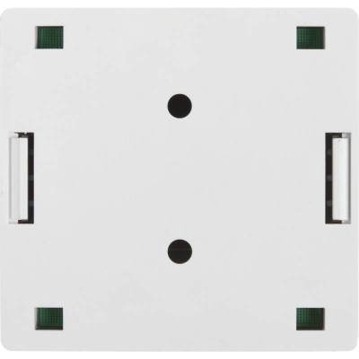 Розетка Lanmaster TWT-SM2-4545-WHRJ45 2 кат.5E бел. (упак.:1шт)