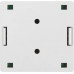 Розетка Lanmaster TWT-SM2-4545-WHRJ45 2 кат.5E бел. (упак.:1шт)