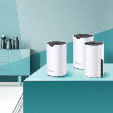 Бесшовный Mesh роутер TP-Link Deco S4(3-Pack) AC1200 10/100/1000BASE-TX белый