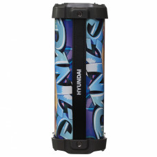 Колонка порт. Hyundai H-PAC460 черный 9W 1.0 BT/3.5Jack/USB 10м 1500mAh