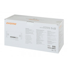 Колонка порт. Digma S-22 черный 15W 1.0 BT 1500mAh (SP2215B)