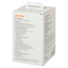 Колонка порт. Digma S-16 черный 6W 1.0 BT/USB 1800mAh