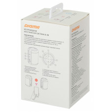 Колонка порт. Digma S-16 черный 6W 1.0 BT/USB 1800mAh