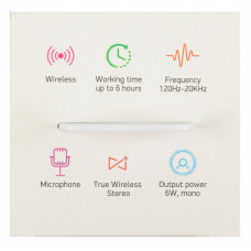 Колонка порт. Digma S-16 черный 6W 1.0 BT/USB 1800mAh