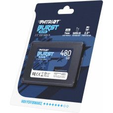Накопитель SSD Patriot SATA III 480Gb PBE480GS25SSDR Burst Elite 2.5"