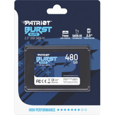 Накопитель SSD Patriot SATA III 480Gb PBE480GS25SSDR Burst Elite 2.5"