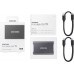 Накопитель SSD Samsung USB-C 2Tb MU-PC2T0T/WW T7 1.8" черный