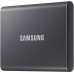 Накопитель SSD Samsung USB-C 2Tb MU-PC2T0T/WW T7 1.8" черный