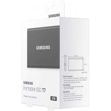 Накопитель SSD Samsung USB-C 2Tb MU-PC2T0T/WW T7 1.8" черный
