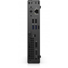 ПК Dell Optiplex 3080 Micro i5 10500T (2.3)/8Gb/SSD256Gb/UHDG 630/Linux/GbitEth/WiFi/BT/65W/клавиатура/мышь/черный