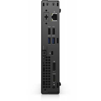 ПК Dell Optiplex 3080 Micro i5 10500T (2.3)/8Gb/SSD256Gb/UHDG 630/Linux/GbitEth/WiFi/BT/65W/клавиатура/мышь/черный