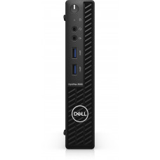 ПК Dell Optiplex 3080 Micro i5 10500T (2.3)/8Gb/SSD256Gb/UHDG 630/Linux/GbitEth/WiFi/BT/65W/клавиатура/мышь/черный