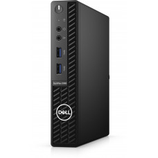ПК Dell Optiplex 3080 Micro i5 10500T (2.3)/8Gb/SSD256Gb/UHDG 630/Linux/GbitEth/WiFi/BT/65W/клавиатура/мышь/черный