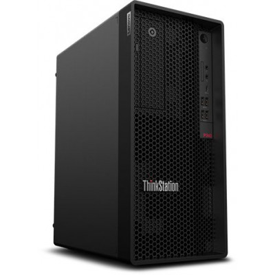 ПК Lenovo ThinkStation P340 MT Core i9 10900K (3.7) 32Gb SSD512Gb UHDG 630 DVDRW Windows 10 Professional 64 GbitEth 500W клавиатура мышь черный