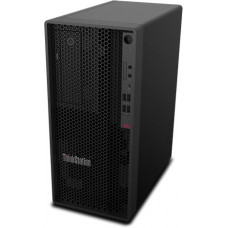 ПК Lenovo ThinkStation P340 MT Core i9 10900K (3.7) 32Gb SSD512Gb UHDG 630 DVDRW Windows 10 Professional 64 GbitEth 500W клавиатура мышь черный