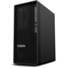 ПК Lenovo ThinkStation P340 MT Core i9 10900K (3.7) 32Gb SSD512Gb UHDG 630 DVDRW Windows 10 Professional 64 GbitEth 500W клавиатура мышь черный