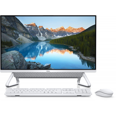Моноблок Dell Inspiron 7700 27" Full HD i5 1135G7 (2.4) 8Gb SSD512Gb MX330 2Gb CR Windows 10 Home GbitEth WiFi BT 130W клавиатура мышь Cam серебристый 1920x1080
