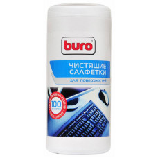 Салфетки Buro BU-Tsurface для поверхностей туба 100шт влажных