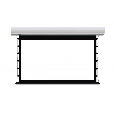 [LCTC-100138] Экран с электроприводом Lumien Cinema Tensioned Control 168x257 см (раб.область 132х235 см 16:9) (106") Matte White Sound черн. кайма по периметру, доп.черная область 30 см, триггер., RS232, IR, RF управл. в комплекте, цвет корпуса белы