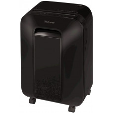 Шредер Fellowes PowerShred LX200 черный (секр.P-4) перекрестный 12лист. 22лтр. скрепки скобы пл.карты