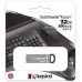 Флеш Диск Kingston 32Gb DataTraveler Kyson DTKN/32GB USB3.1 серебристый/черный