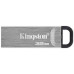 Флеш Диск Kingston 32Gb DataTraveler Kyson DTKN/32GB USB3.1 серебристый/черный