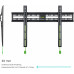 Кронштейн для телевизора Onkron FM3 черный 43"-85" макс.50кг настенный фиксированный
