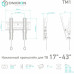 Кронштейн для телевизора Onkron TM1 черный 17"-43" макс.30кг настенный наклон