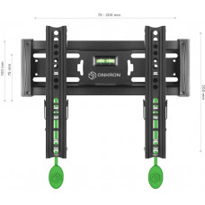 Кронштейн для телевизора Onkron TM4 черный 17"-37" макс.36.5кг настенный наклон