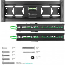 Кронштейн для телевизора Onkron TM4 черный 17"-37" макс.36.5кг настенный наклон