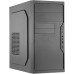 Case Foxline FL-733, mATX, 2x5.25EXT, 2x3.5EXT, 5x3.5INT, 2xUSB3.0, 2xUSB2.0, HDA, w/o FAN, w/450W ATX PSU, w/1.2m EU pwr cord