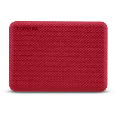 Жесткий диск Toshiba USB 3.0 1Tb HDTCA10ER3AA Canvio Advance 2.5" красный