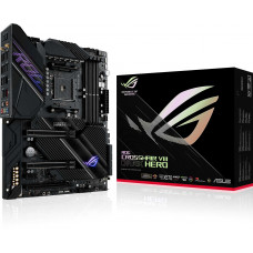 Материнская плата Asus ROG CROSSHAIR VIII DARK HERO Soc-AM4 AMD X570 4xDDR4 ATX AC`97 8ch(7.1) 1 x 2.5Gigabit + Gigabit Ethernet RAID