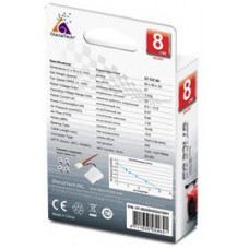 Вентилятор Glacialtech GT ICE 8S Silent 80x80x25mm 3-pin 4-pin (Molex)20dB 67gr Ret