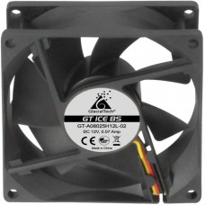 Вентилятор Glacialtech GT ICE 8S Silent 80x80x25mm 3-pin 4-pin (Molex)20dB 67gr Ret