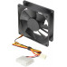 Вентилятор Glacialtech GT ICE 8S Silent 80x80x25mm 3-pin 4-pin (Molex)20dB 67gr Ret