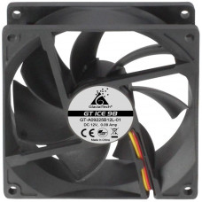 Вентилятор Glacialtech GT ICE 9B BallBearing 90x90x25mm 3-pin 4-pin (Molex)22dB 86gr Ret