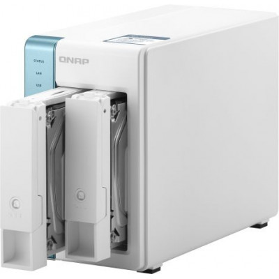 Сетевое хранилище NAS Qnap TS-231P3-2G 2-bay настольный Cortex-A15 AL-314