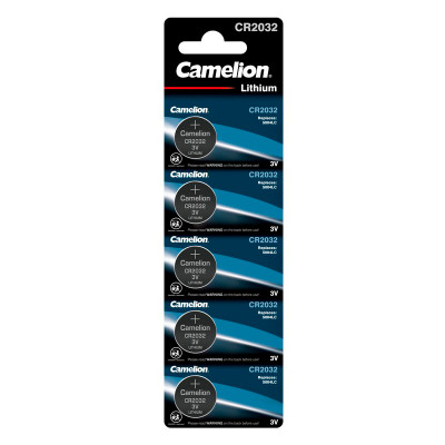 Батарея Camelion Lithium CR2032 BL-5 CR2032 210mAh (5шт) блистер