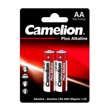 Батарея Camelion Plus Alkaline LR6-BP2 AA 2700mAh (2шт) блистер