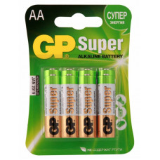 Батарея GP Super Alkaline 15A LR6 AA (8шт)