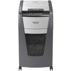 Шредер Rexel Optimum AutoFeed 225X черный с автоподачей (секр.P-4) фрагменты 225лист. 60лтр. скрепки скобы пл.карты