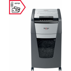 Шредер Rexel Optimum AutoFeed 225X черный с автоподачей (секр.P-4) фрагменты 225лист. 60лтр. скрепки скобы пл.карты