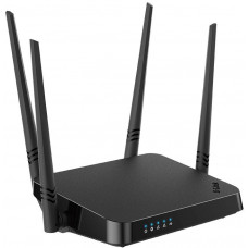 Роутер беспроводной D-Link DIR-825/RU/I1A 10/100/1000BASE-TX/4G ready черный