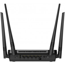 Роутер беспроводной D-Link DIR-825/RU/I1A 10/100/1000BASE-TX/4G ready черный