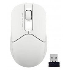 Мышь A4Tech Fstyler FG12 белый оптическая (1200dpi) беспроводная USB (3but)